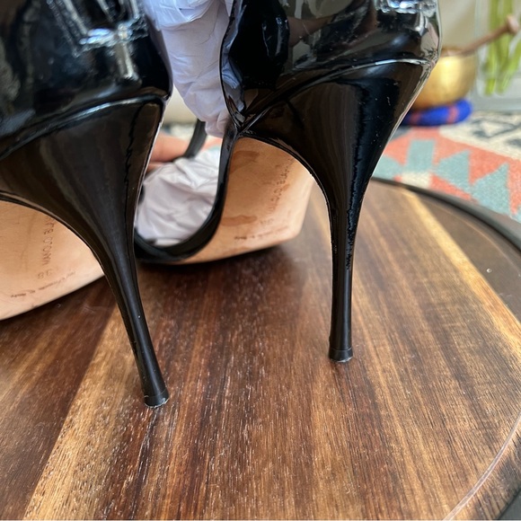 Manolo Blahnik “Cellin” $795 Double T Strap Heels EU38 US8 - Picture 12 of 15